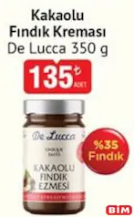 DE LUCCA KAKAOLU FINDIK KREMASI 350 G